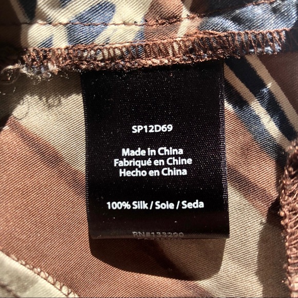 Rachel Zoe 100% Silk Dress - Size 4 - Picture 5 of 5